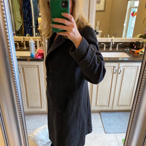 EC Preston & York CharcoalGrey wool coat - Picture 10 of 16